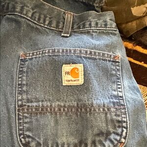 Carhartt Men's Relaxed Fit FR Denim Jeans size 38 x 34